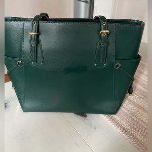 Green Michael Kors Tote